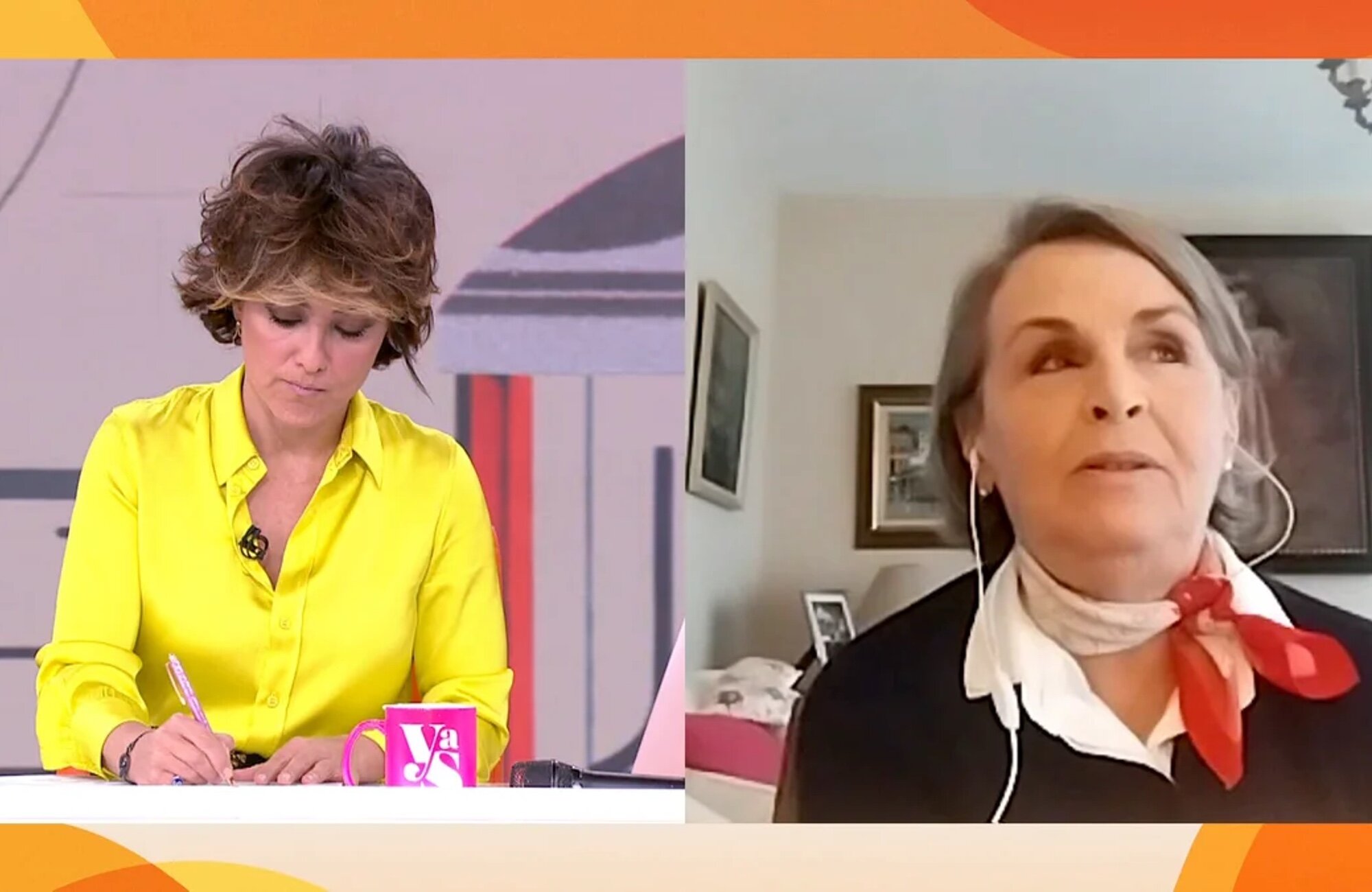 Sonsoles Ónega habla con una invitada de 'Y ahora, Sonsoles'