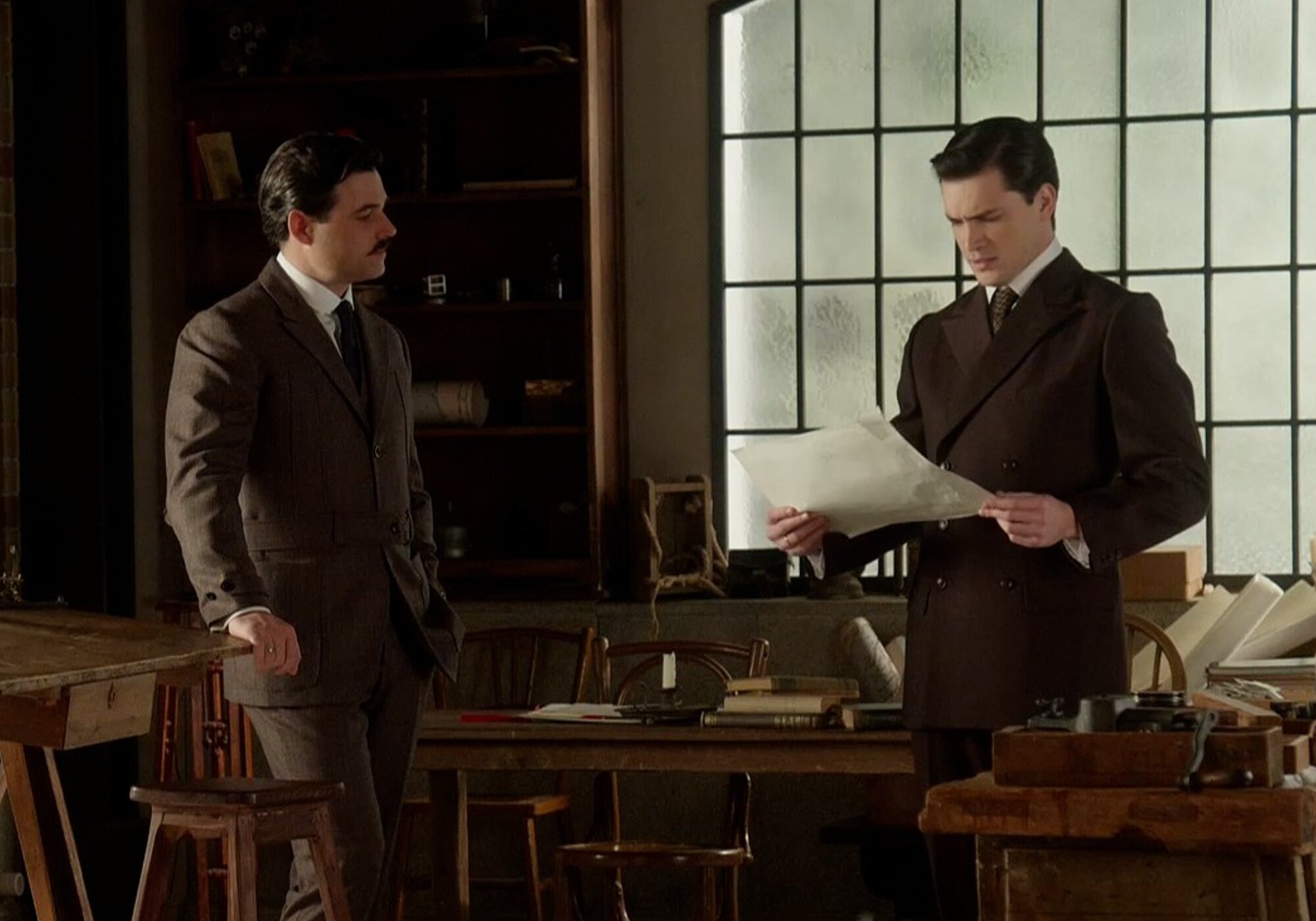 Manuel y Ciro, juntos en 'La promesa'