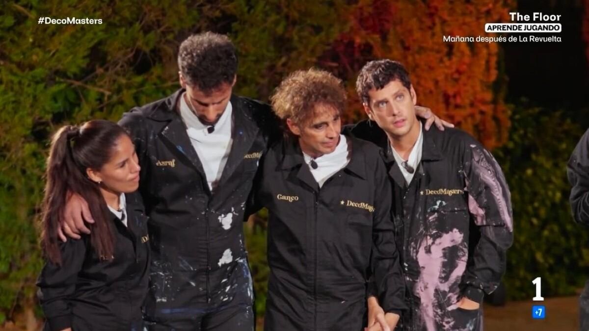 Isa Pantoja, Asraf Beno, Canco Rodríguez y Eduardo Casanova en 'DecoMasters'
