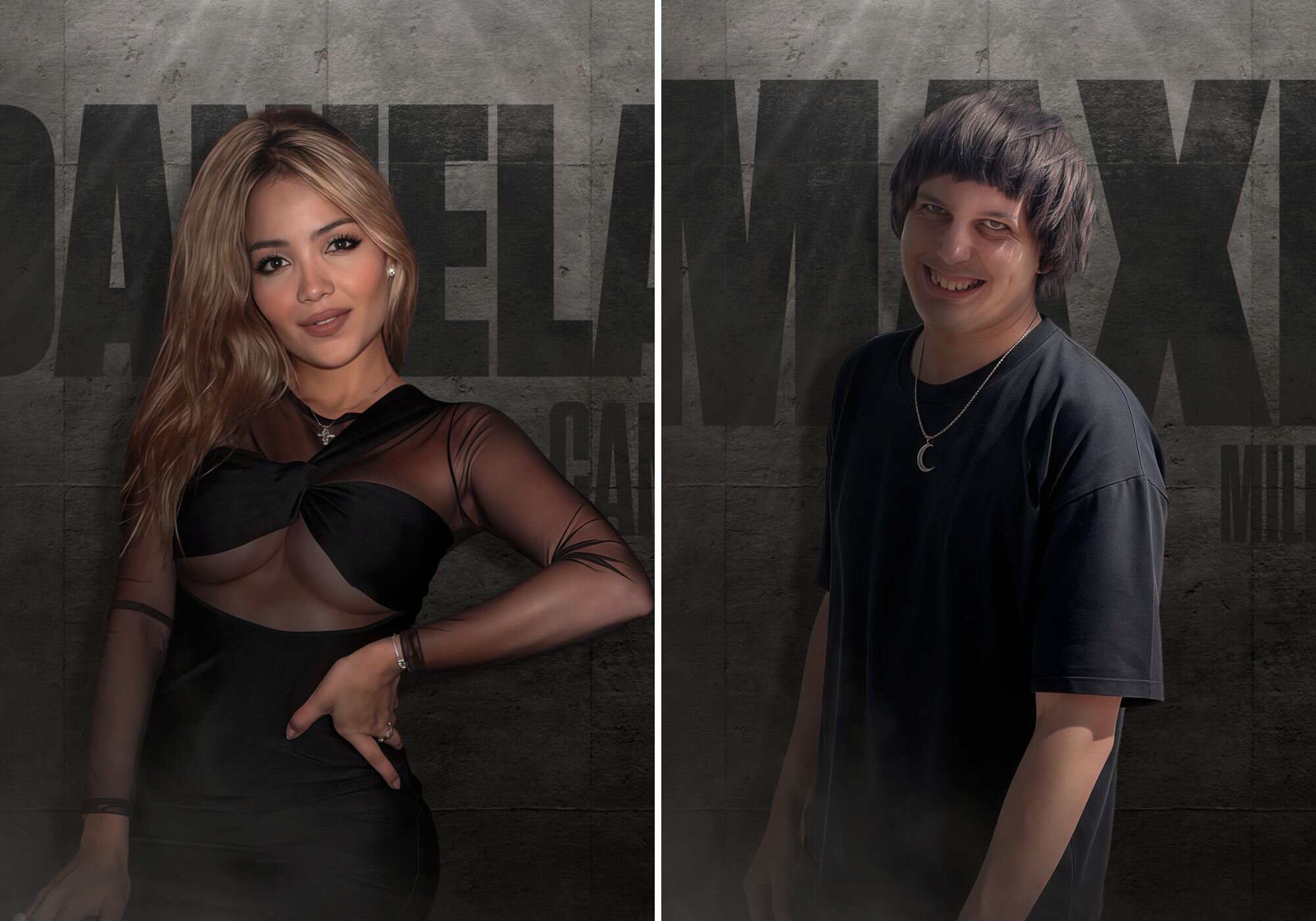 Daniela Cano y Maxi Miller, concursantes oficiales de 'La cárcel de los gemelos'