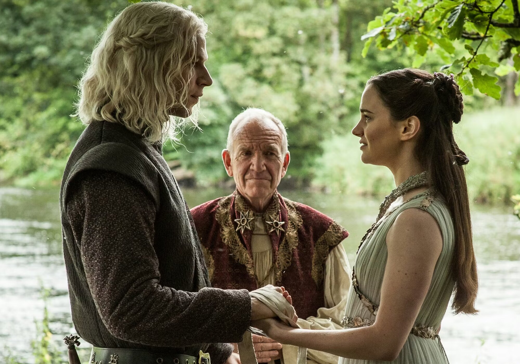 Rhaegar Targaryen y Lyanna Stark en 'Juego de Tronos'