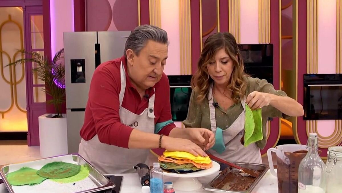Mariano Peña y Eva Isanta fueron los 'castigados' en la primera prueba de 'Top Chef: dulces y famosos'