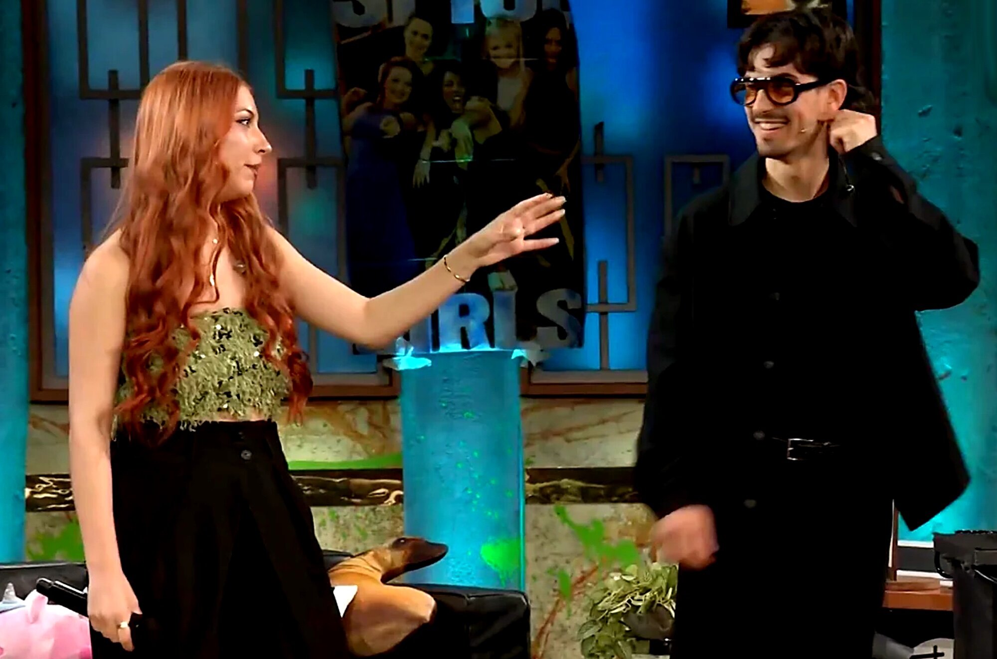 Tony Grox y Lucycalys visitan 'La revuelta' tras ganar el Benidorm Fest 2026