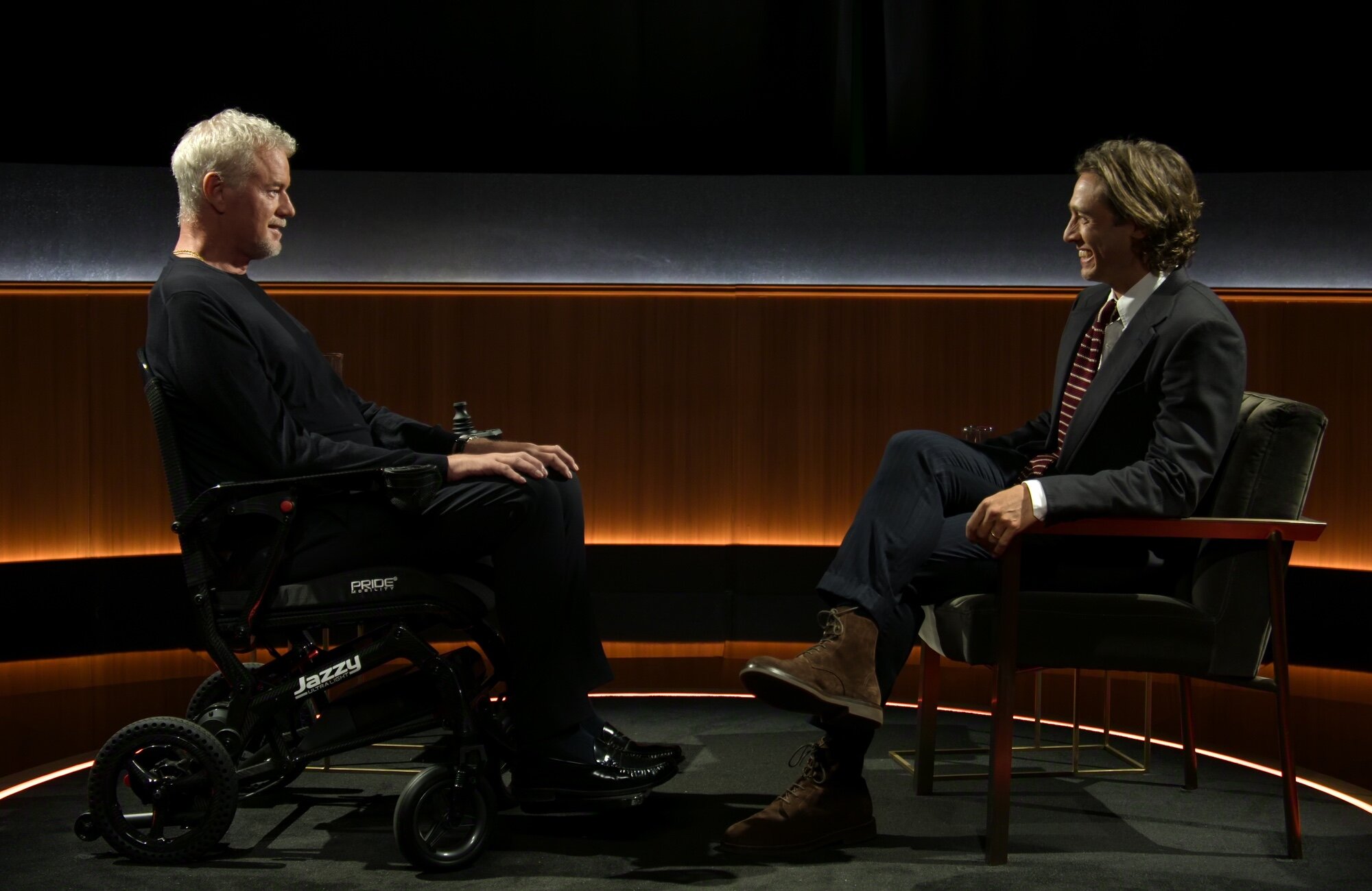 Eric Dane habla con Brad Falchuk en 'Famous Last Words'