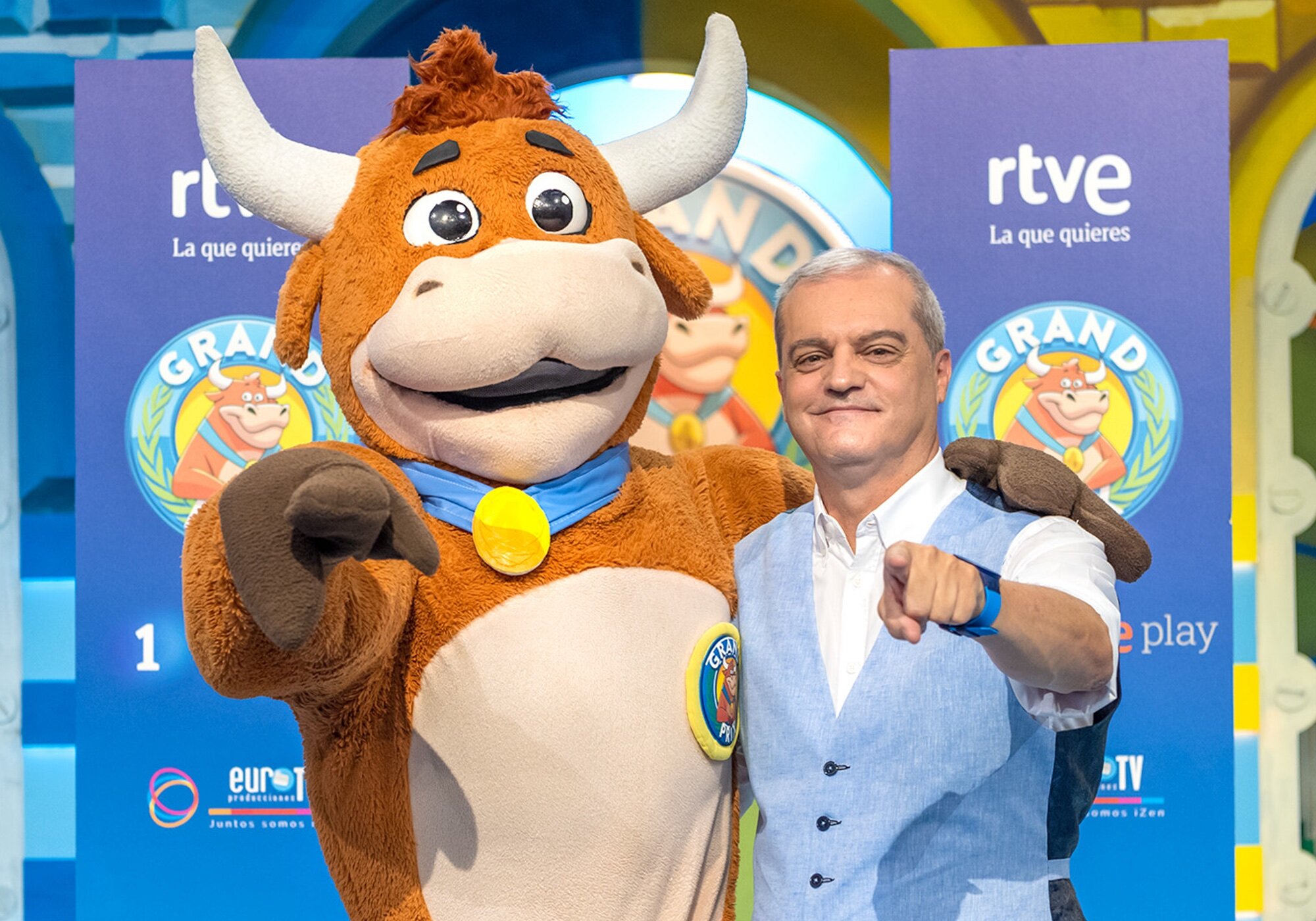 La Vaquilla y Ramón García, en 'El Grand Prix del verano'