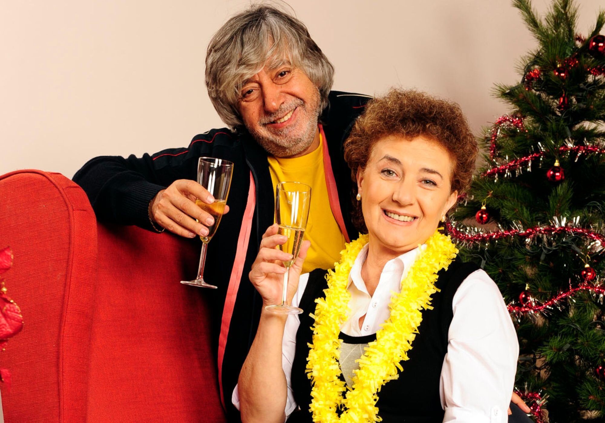 Ricardo Arroyo y Beatriz Carvajal formaron un matrimonio ficticio en las primeras temporadas de 'La que se avecina'