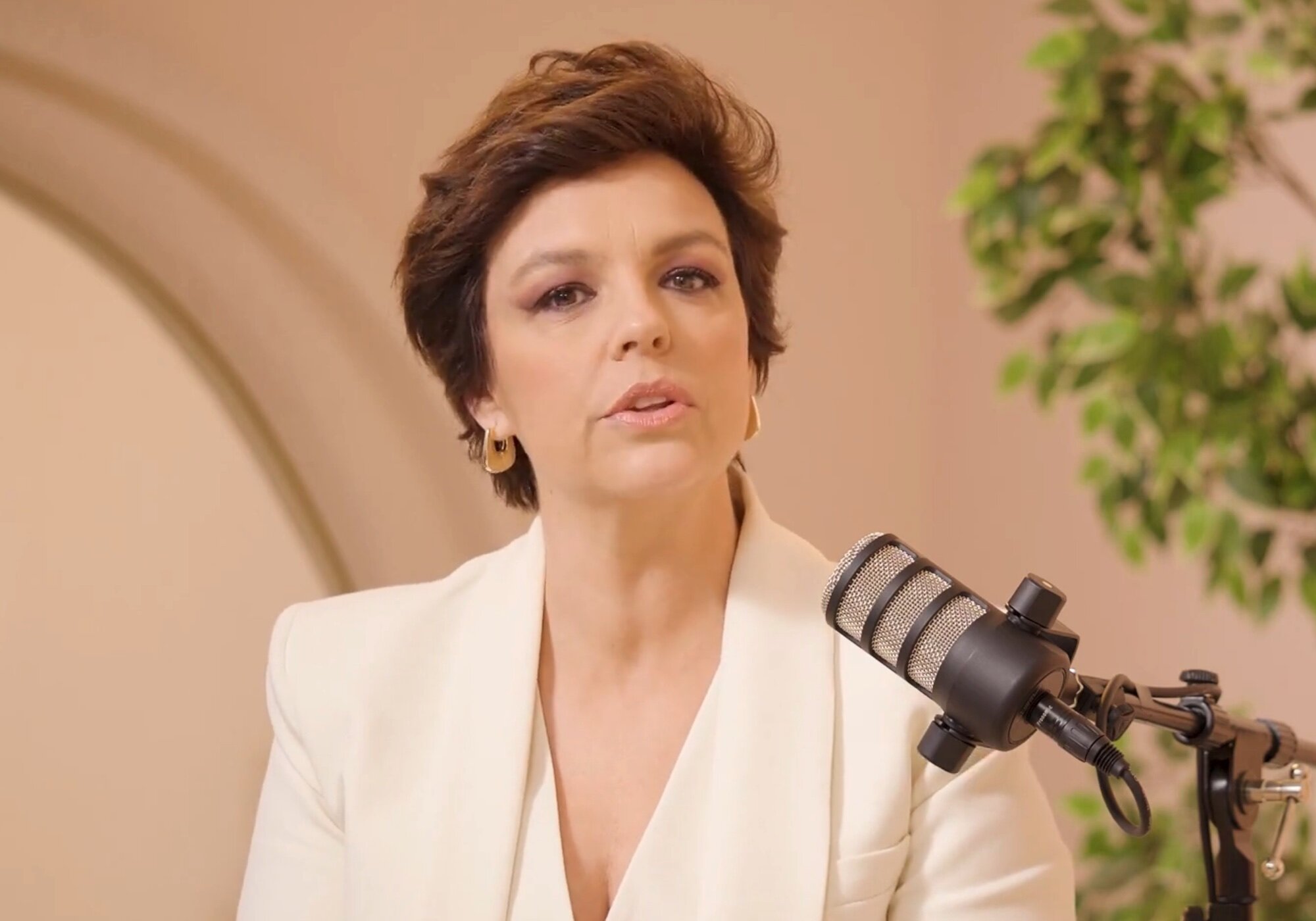 Cristina Villanueva, presentadora de 'Juntas, cambiamos'