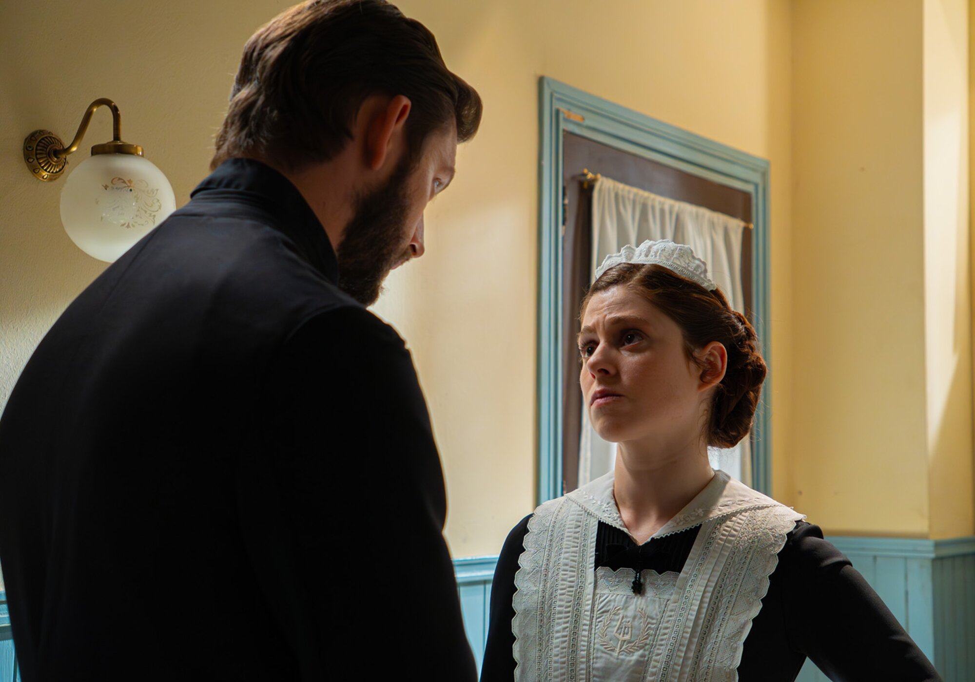 Samuel y María Fernández, en 'La promesa'