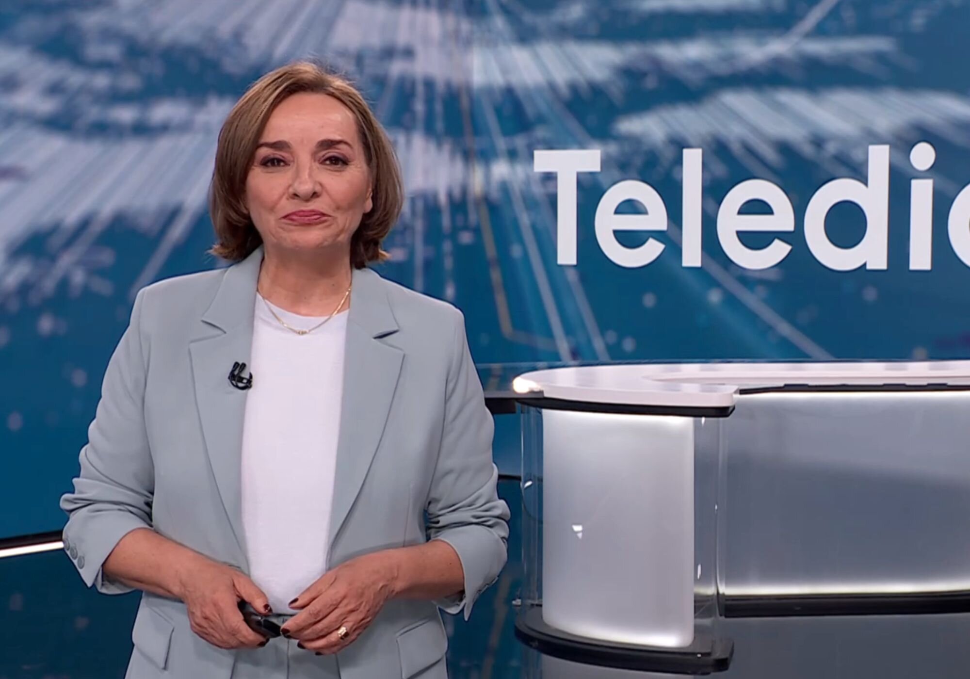 Pepa Bueno presentará una edición reducida del 'Telediario 2'