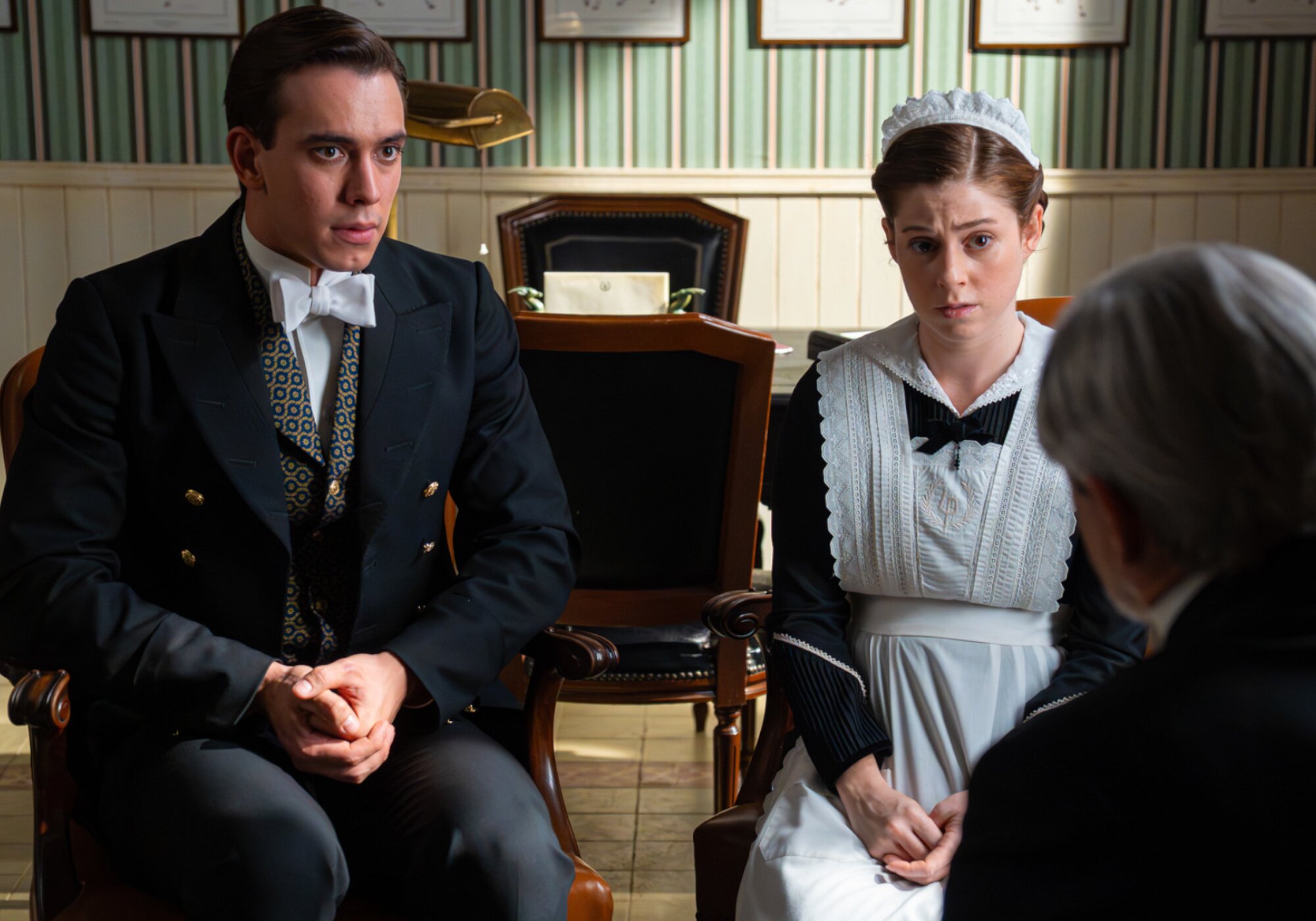 Carlo y María en 'La promesa'