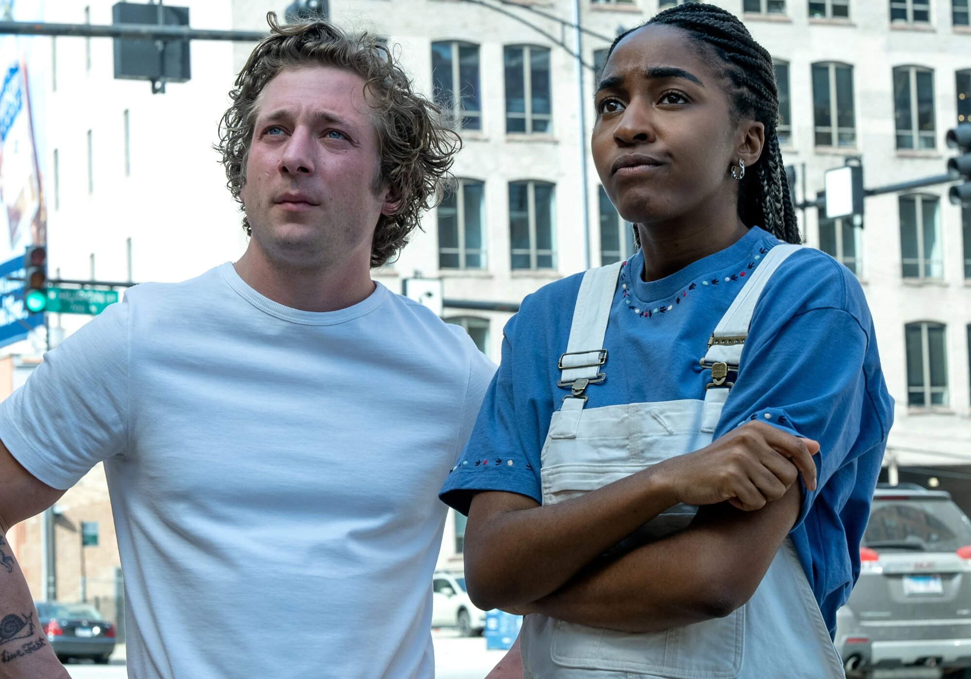 Carmy y Sydney en 'The Bear'