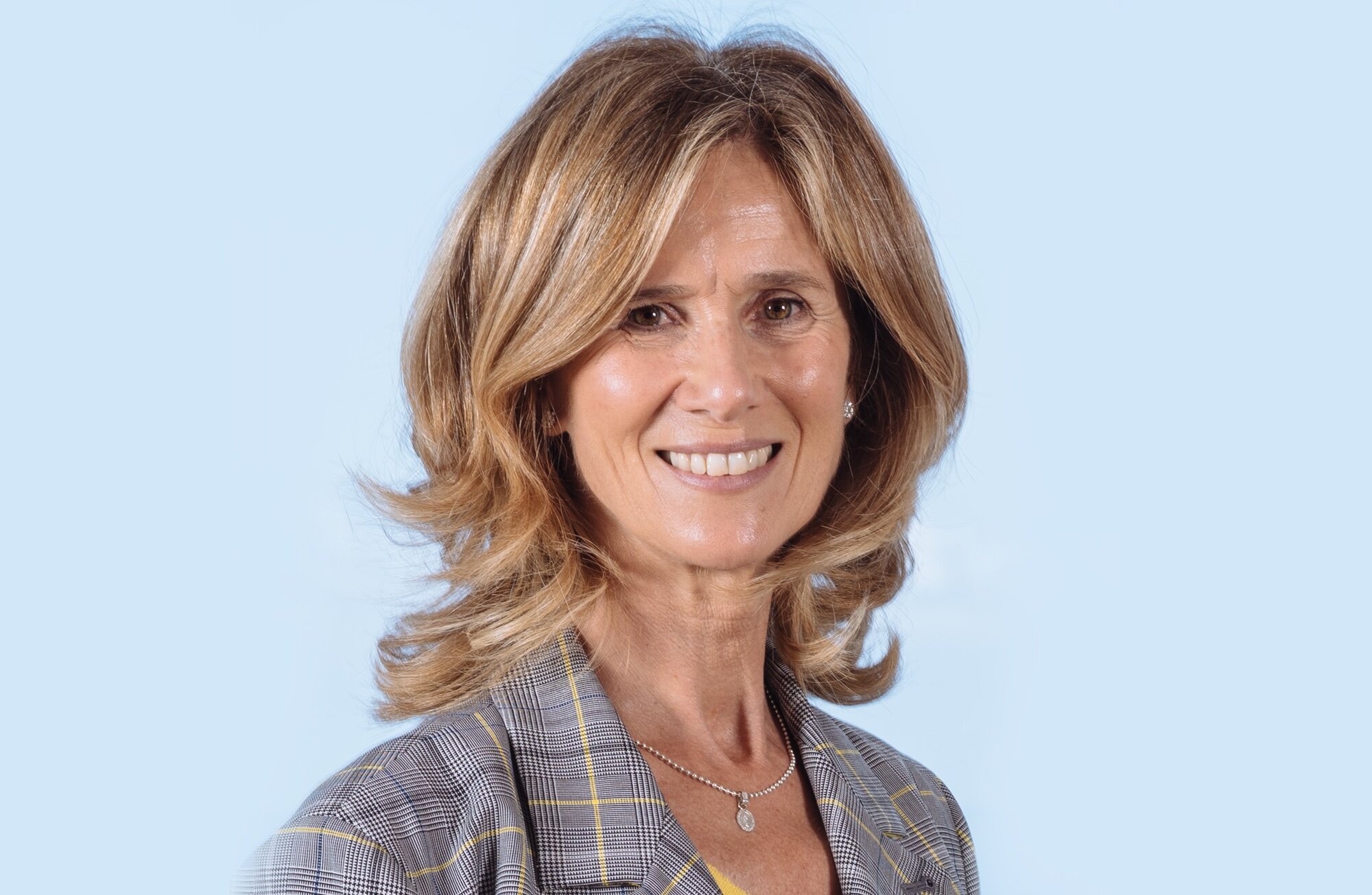 Cristina Garmendia, en un posado de Mediaset España