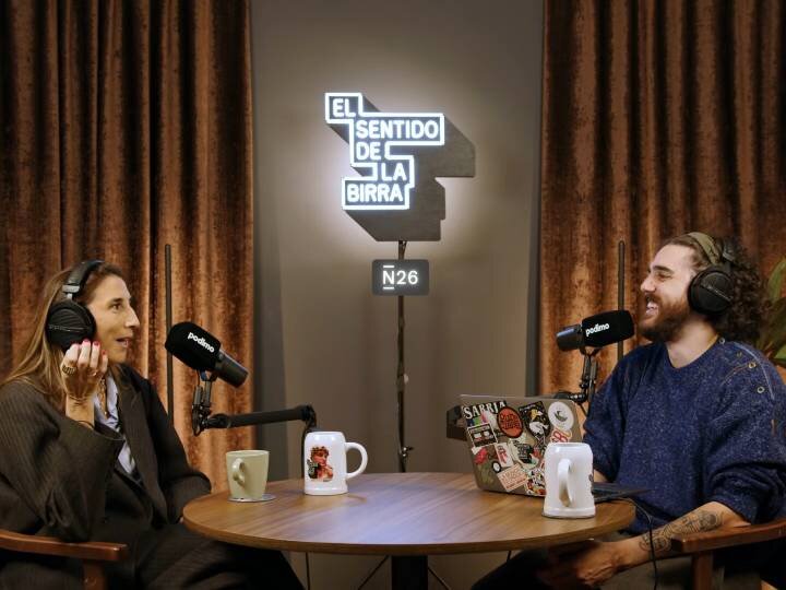 Paz Padilla recuerda su etapa en 'Sálvame' en el podcast 'El sentido de la birra'