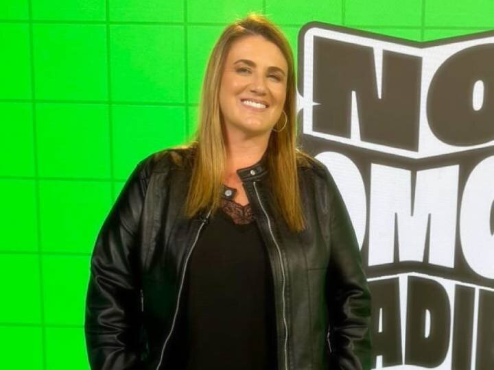 Carlota Corredera en el plató de 'No somos nadie'