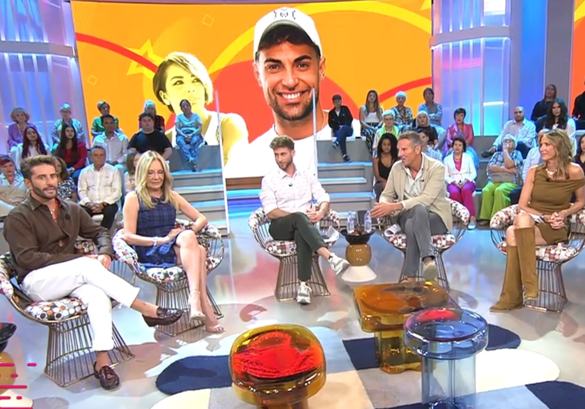 Pelayo Díaz, como colaborador de 'El tiempo justo' en Telecinco