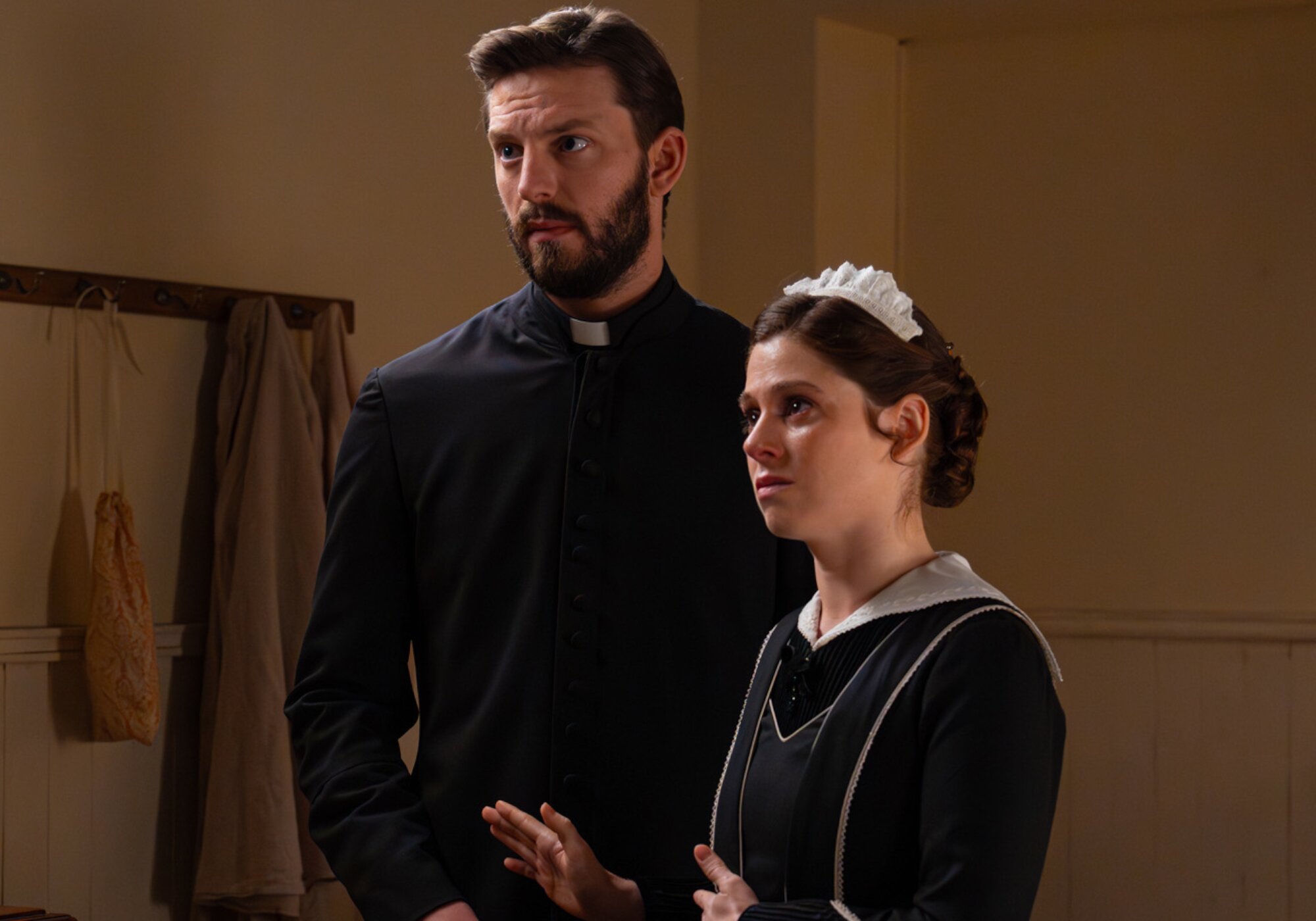 Samuel y María en 'La promesa'