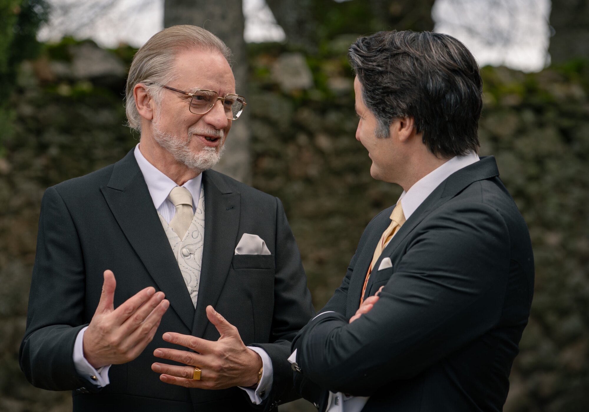 Damián y Pablo Salazar antes de la boda con Digna en 'Sueños de libertad'