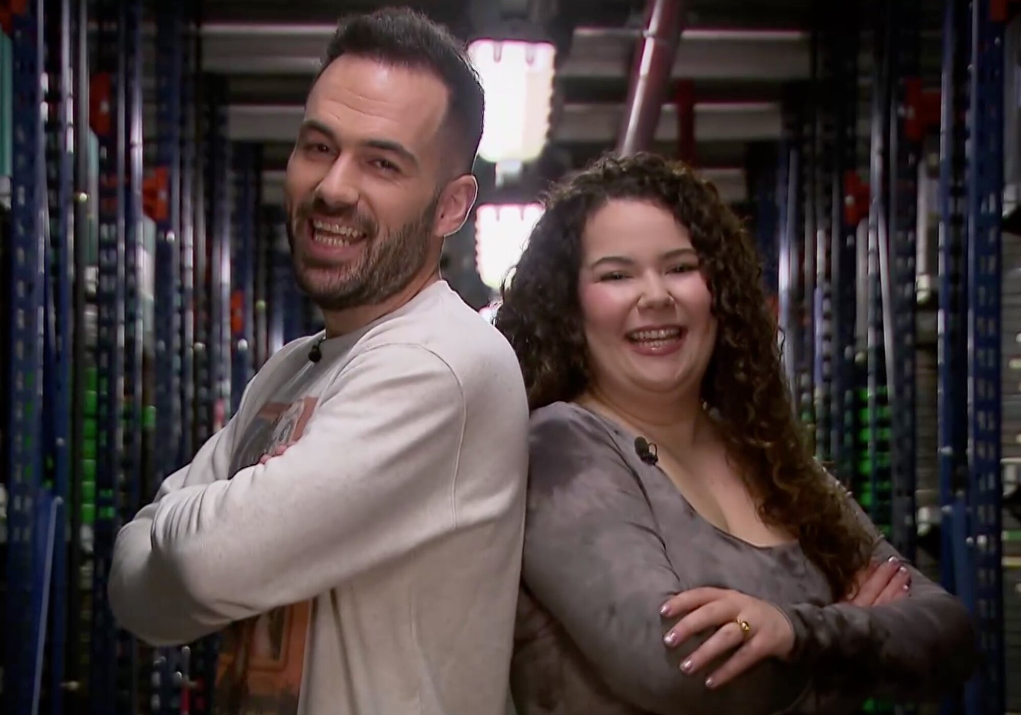 Héctor Alabadí y Almudena Lizana son 'Los superagentes de la tele'