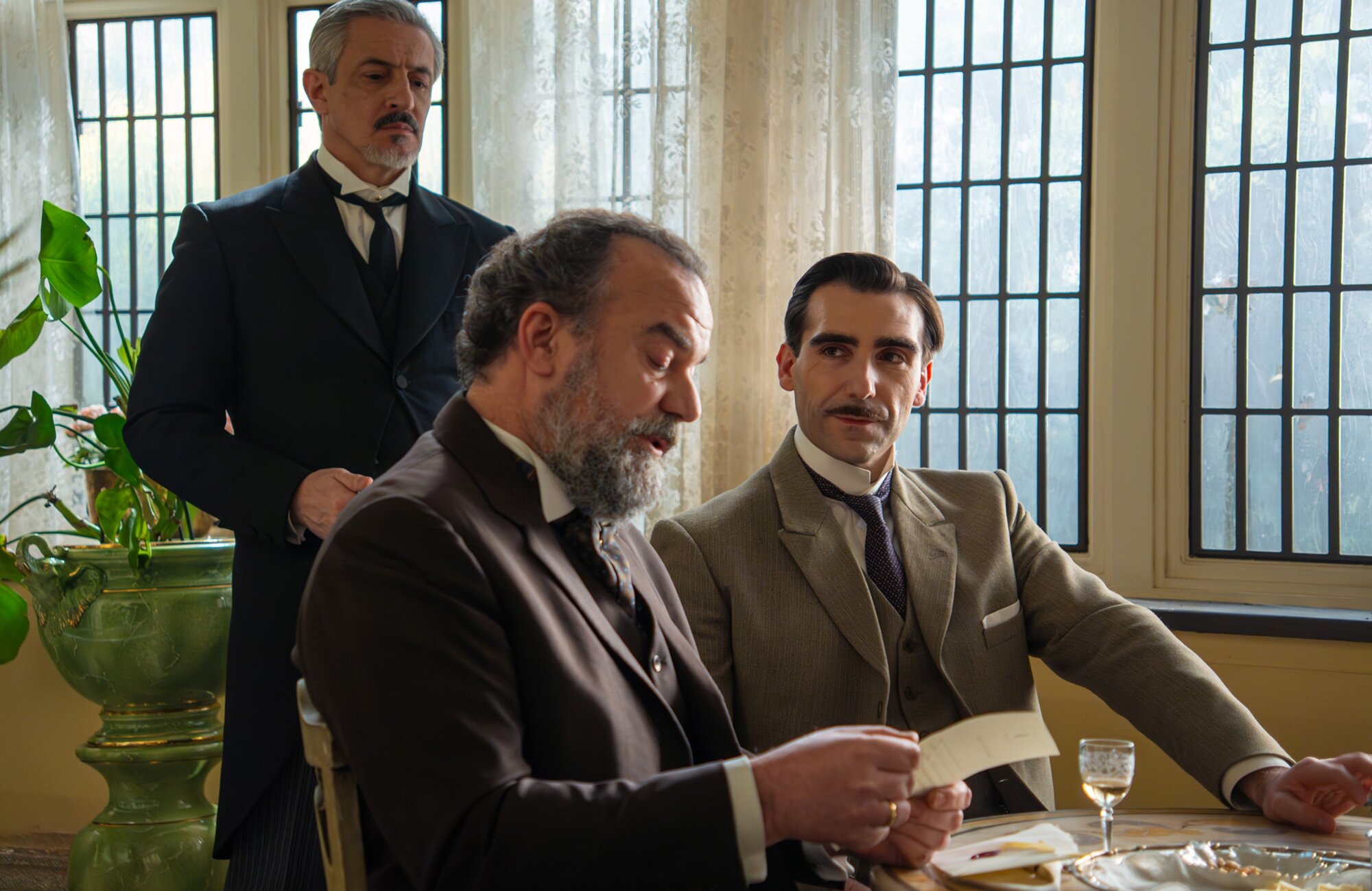 Cristóbal, Alonso y Lorenzo en 'La promesa'