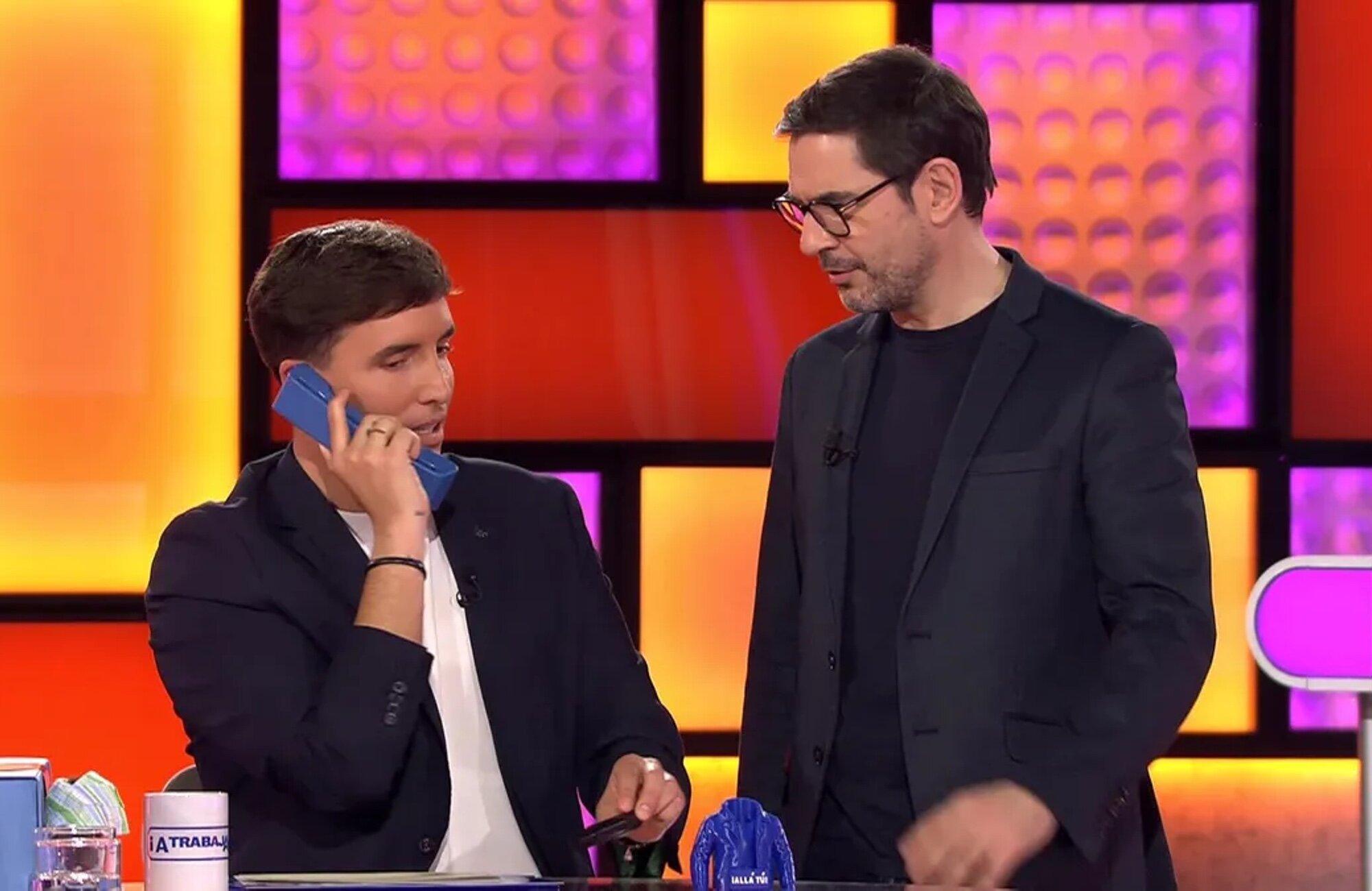 Xuso Jones visita a Juanra Bonet en '¡Allá tú!'