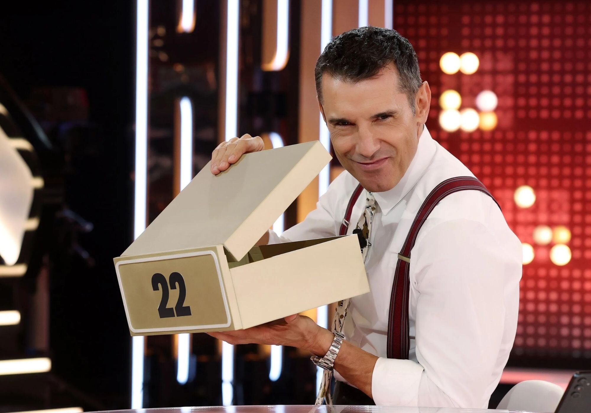 Jesús Vázquez presentó '¡Allá tú!' en Telecinco