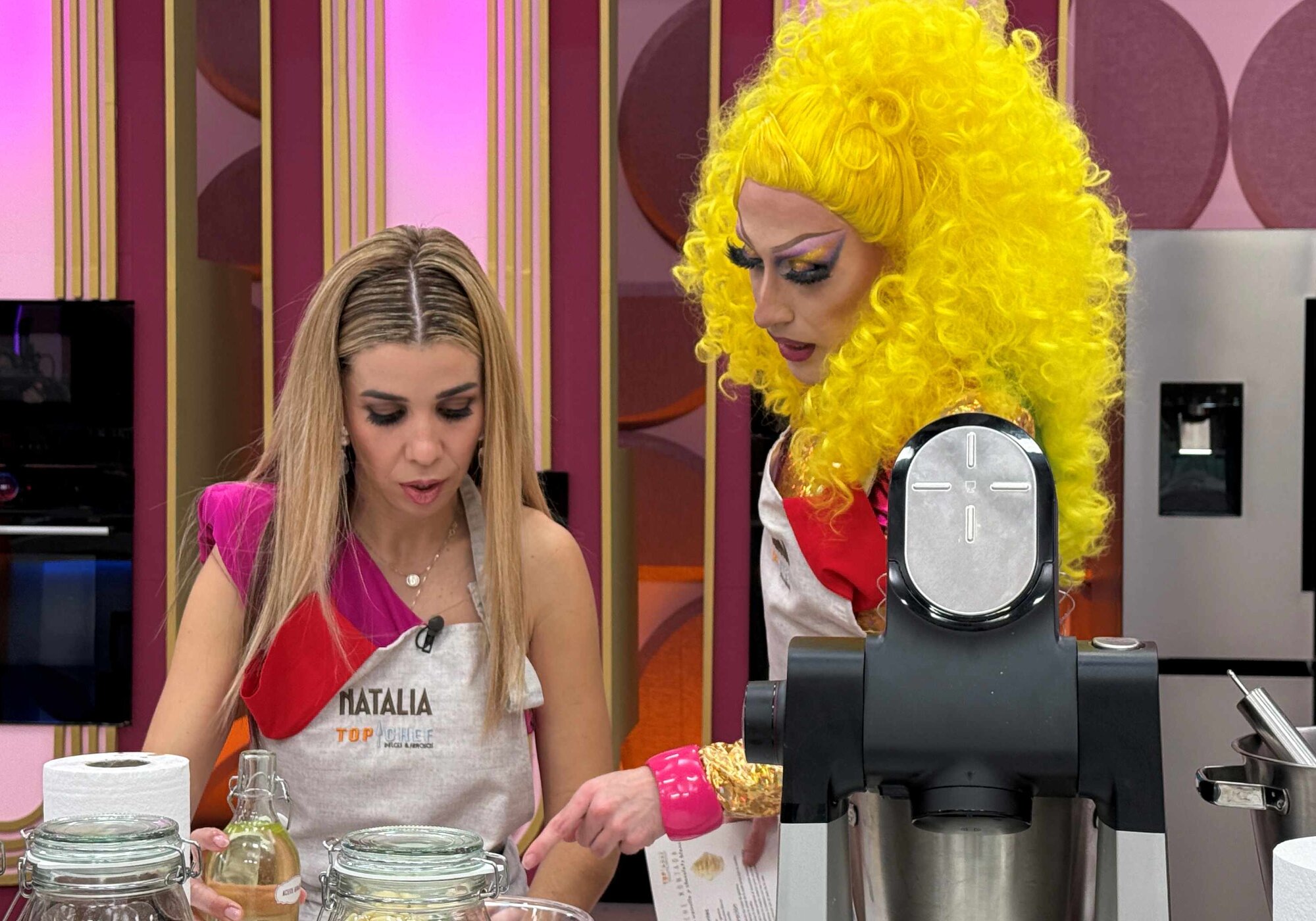 Natalia y Samantha Ballentines en 'Top Chef: dulces y famosos'