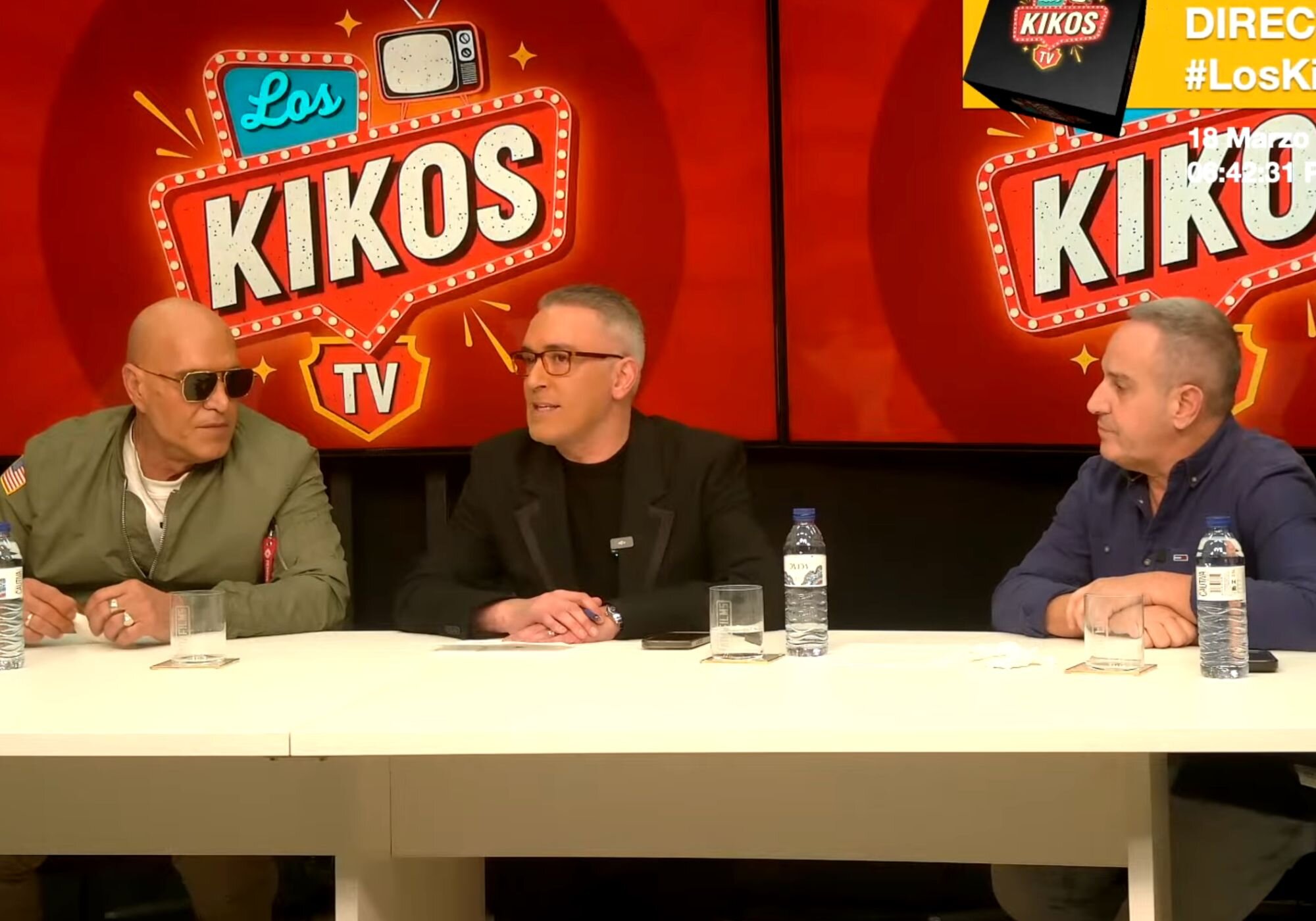 Víctor Sandoval visitó a Kiko Hernández y Kiko Matamoros en 'Los Kikos TV'