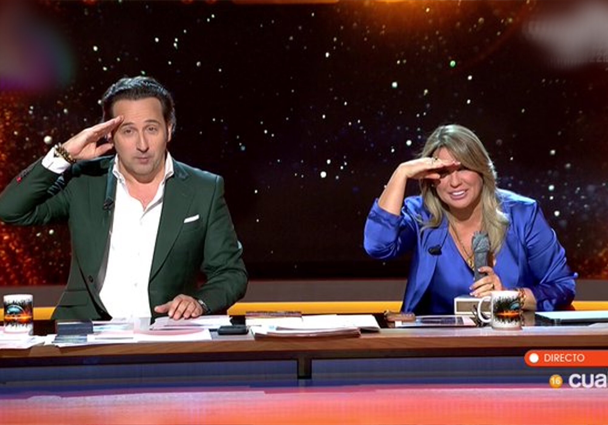 Iker Jiménez y Carmen Porter, en 'Horizonte'