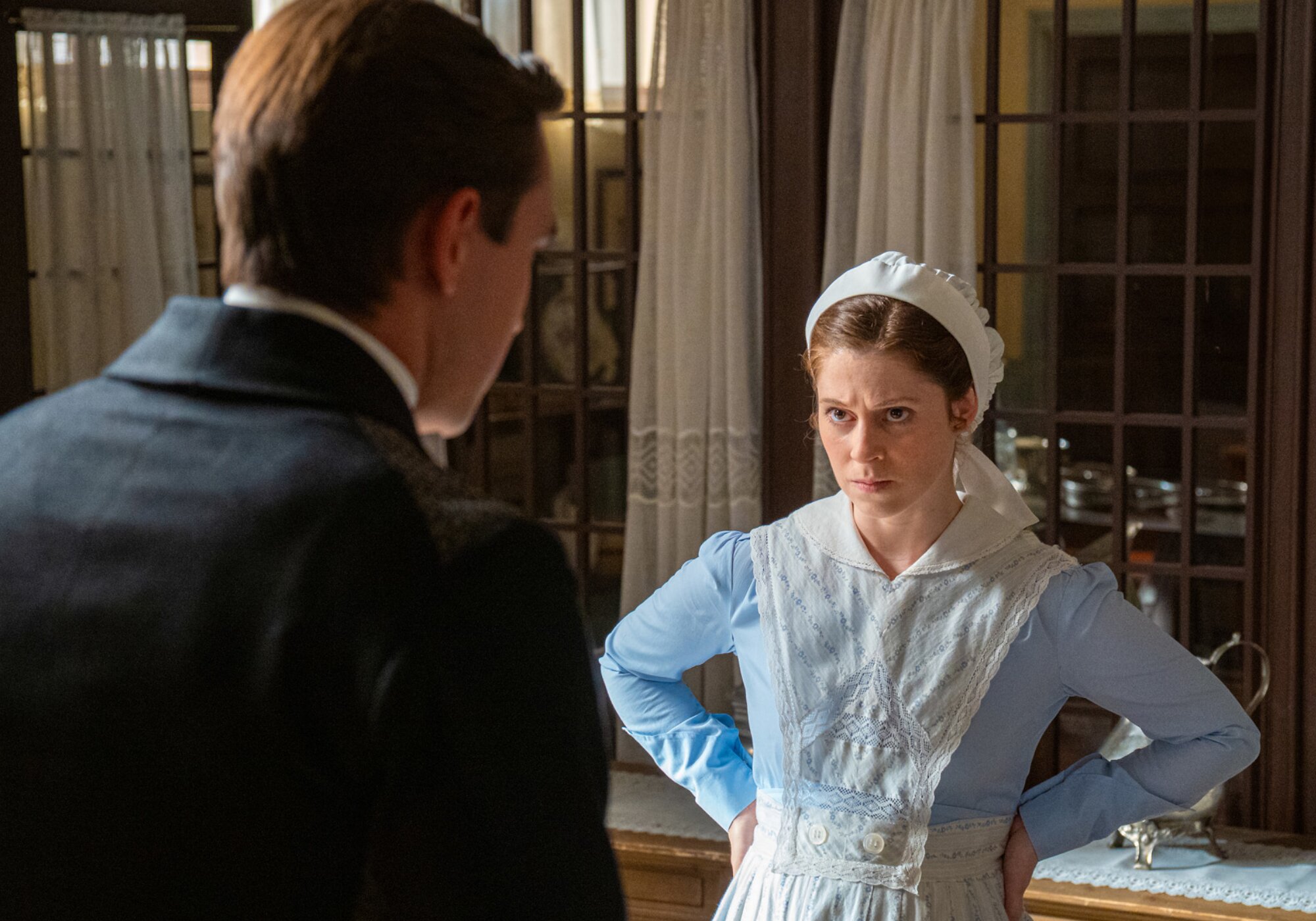 Carlo y María en 'La promesa'