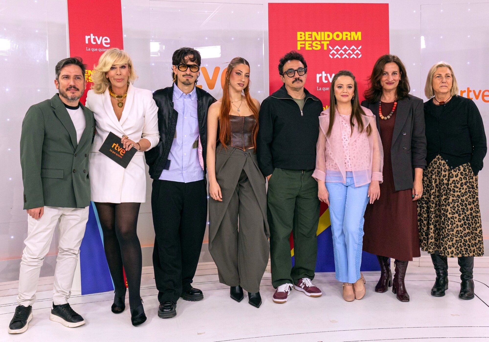 Foto de familia del Benidorm Fest