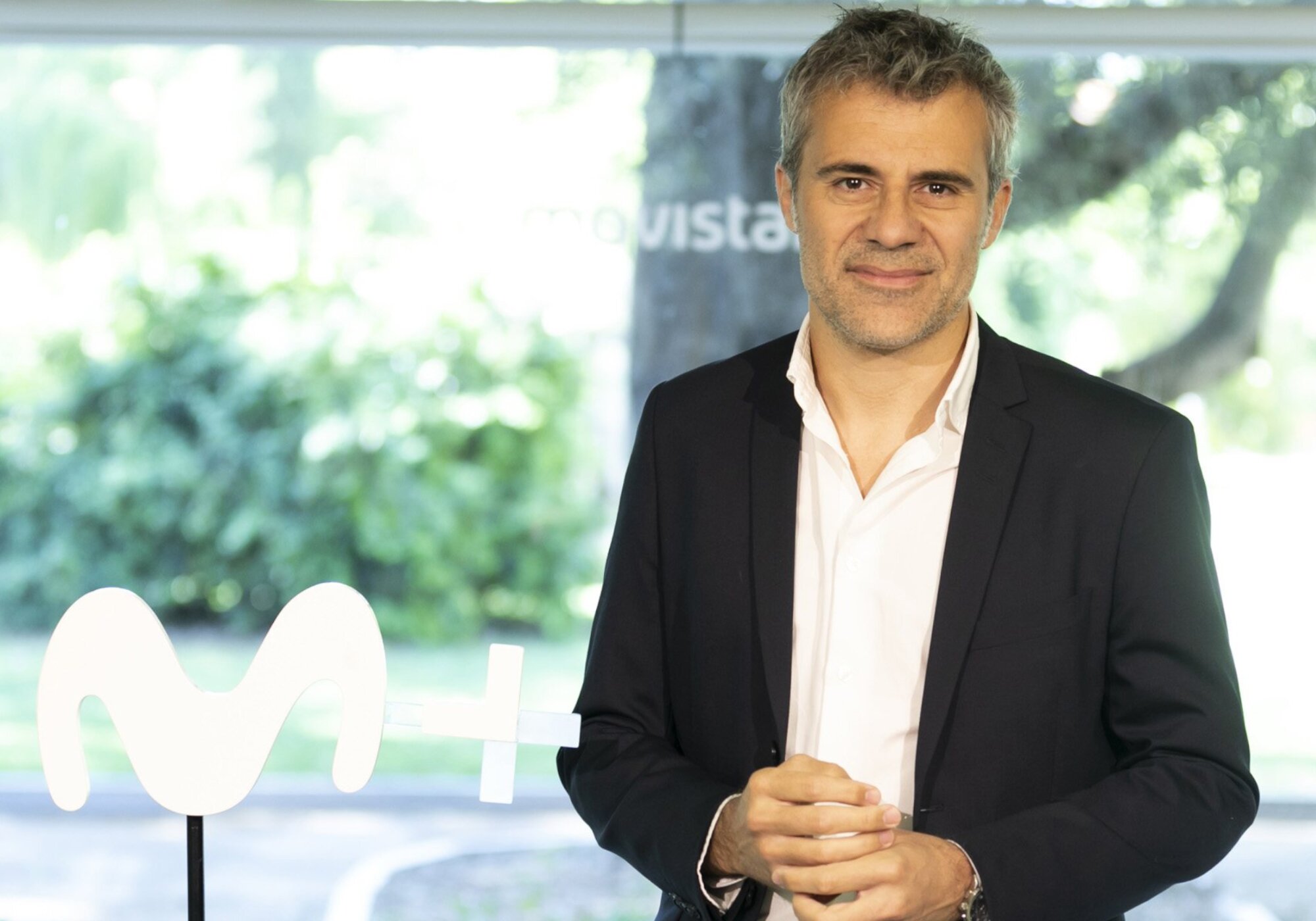 Domingo Corral durante su etapa en Movistar Plus+