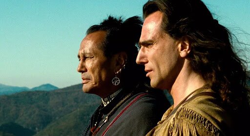 Escena de 'El último Mohicano' con Daniel Day-Lewis