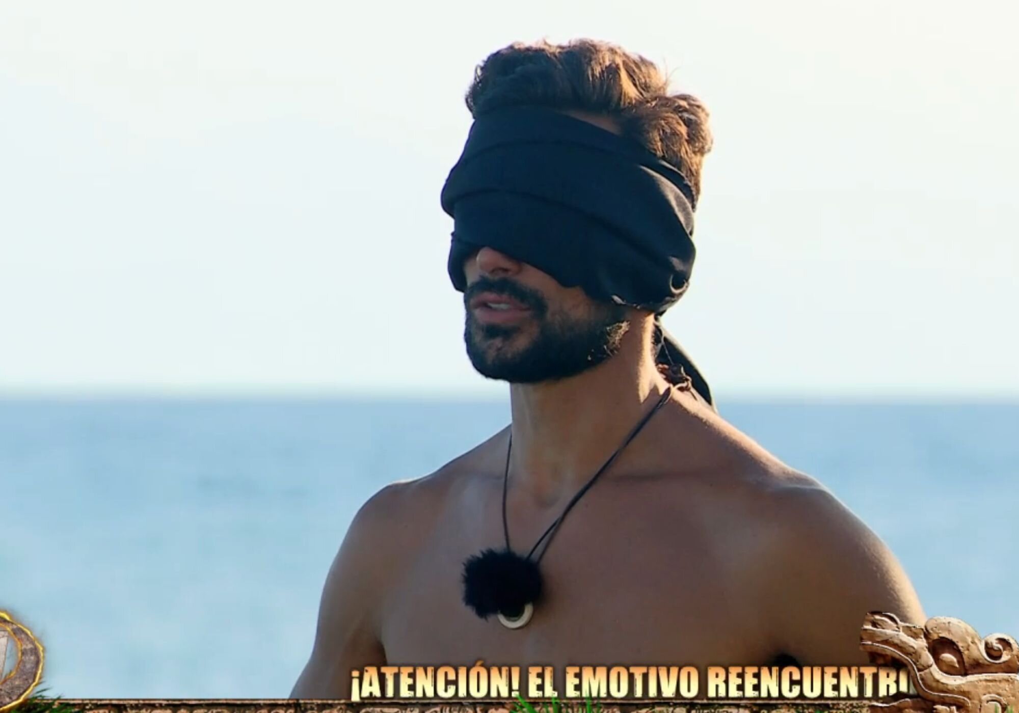 Jaime Astrain se enfrentó con los ojos cerrados a &amp;#39;El puente de las emociones&amp;#39; en &amp;#39;Supervivientes&amp;#39;