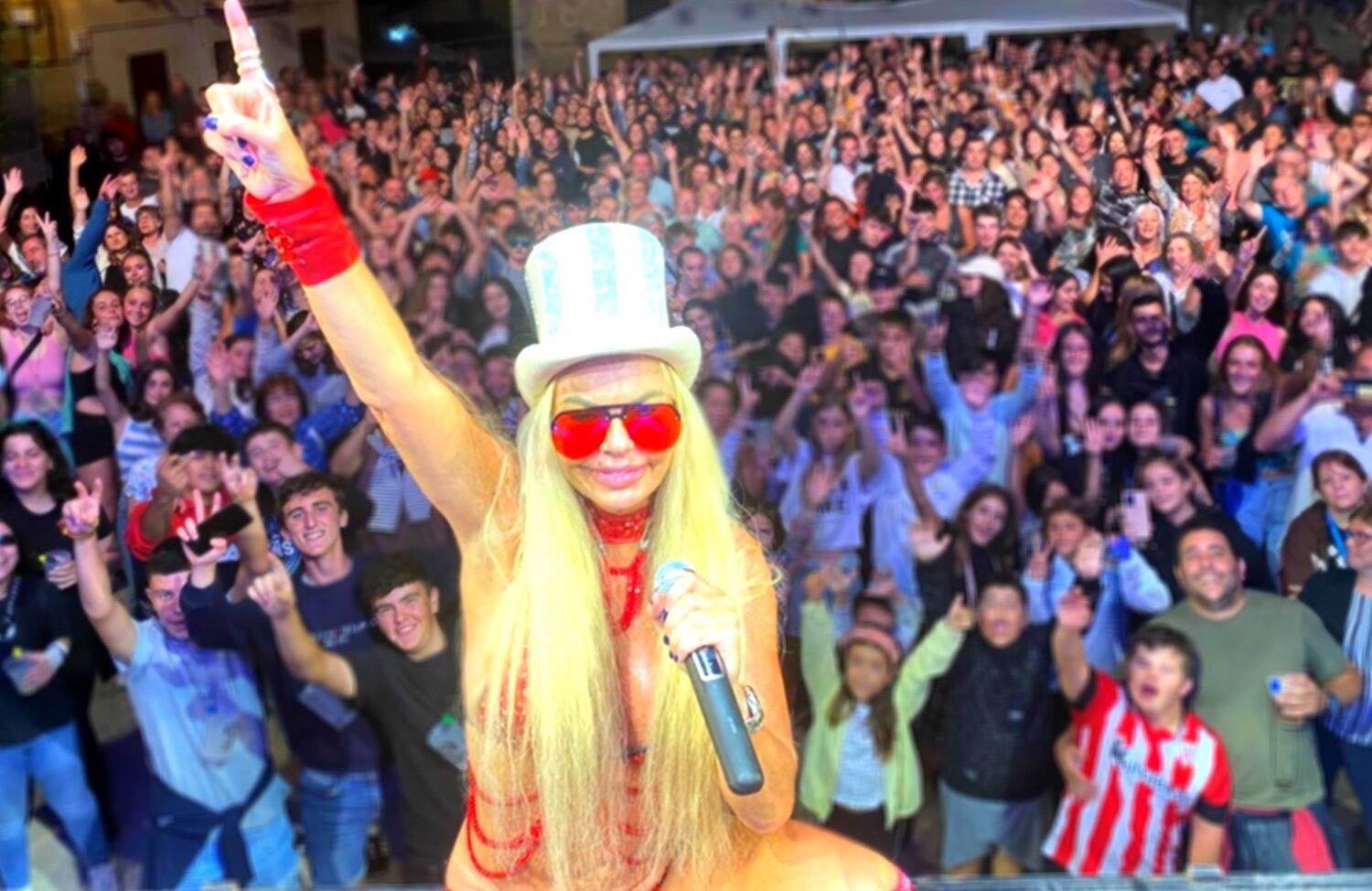 Leticia Sabater realiza más de 200 conciertos al año por toda España