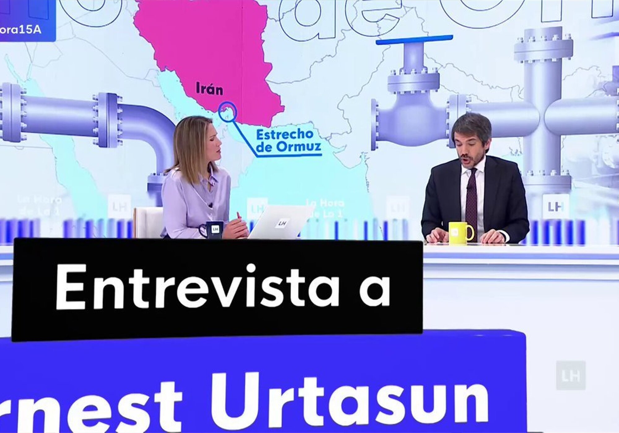 Silvia Intxaurrondo entrevista a Ernest Urtasun en 'La hora de La 1'