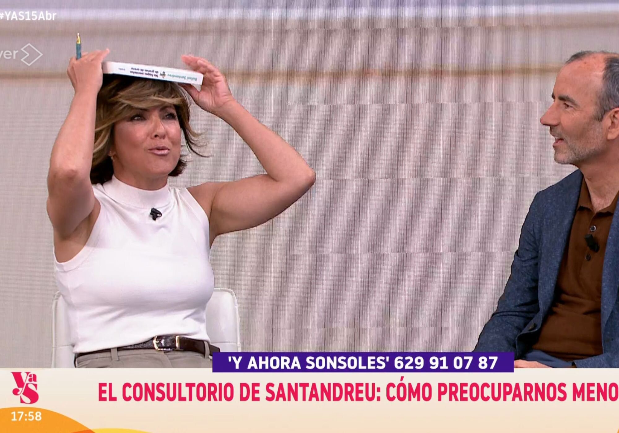 Sonsoles Ónega también pidió perdón en 'Y ahora, Sonsoles'