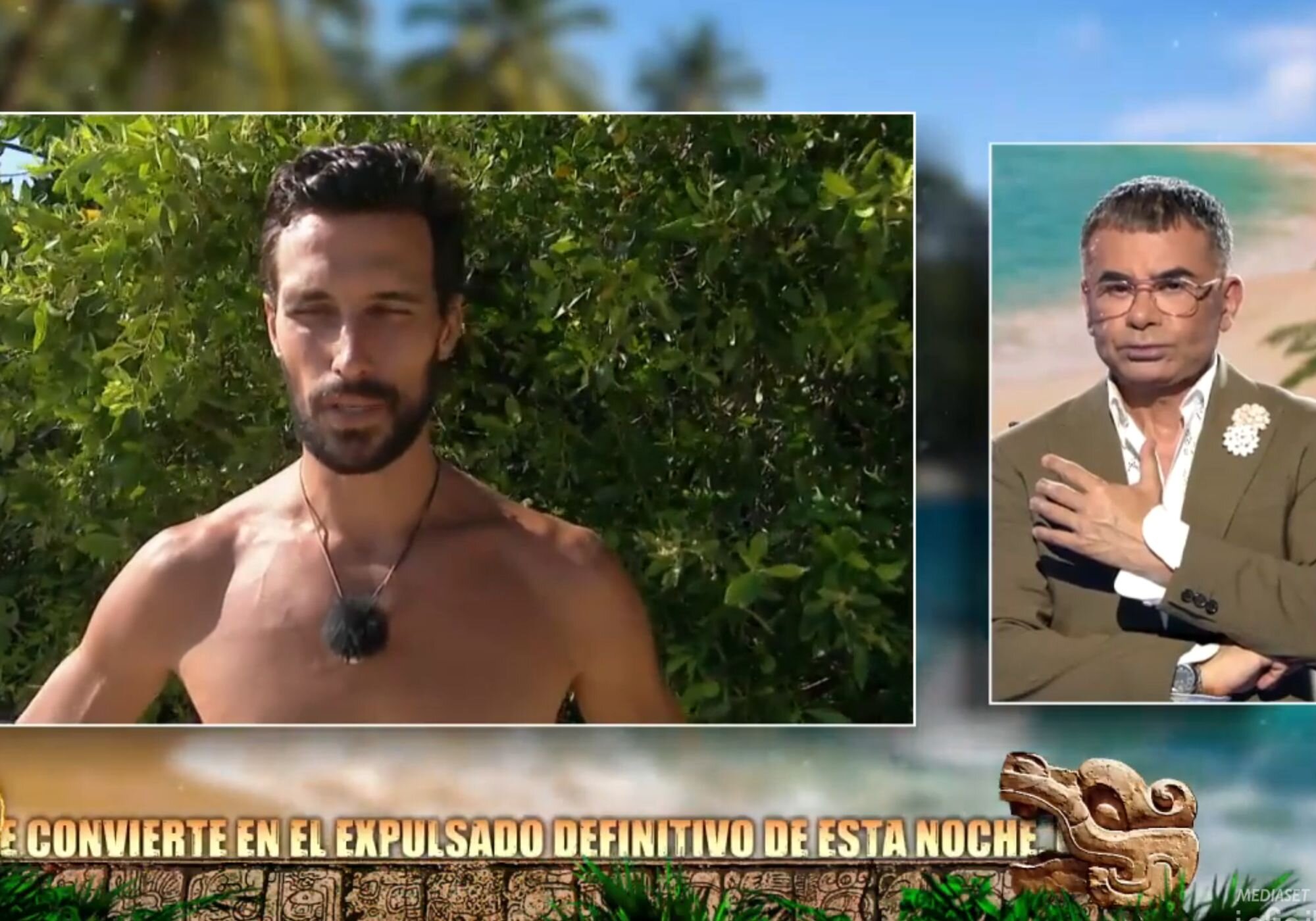 Jorge Javier Vázquez conectó con Jaime Astrain para conocer su situación en 'Supervivientes'