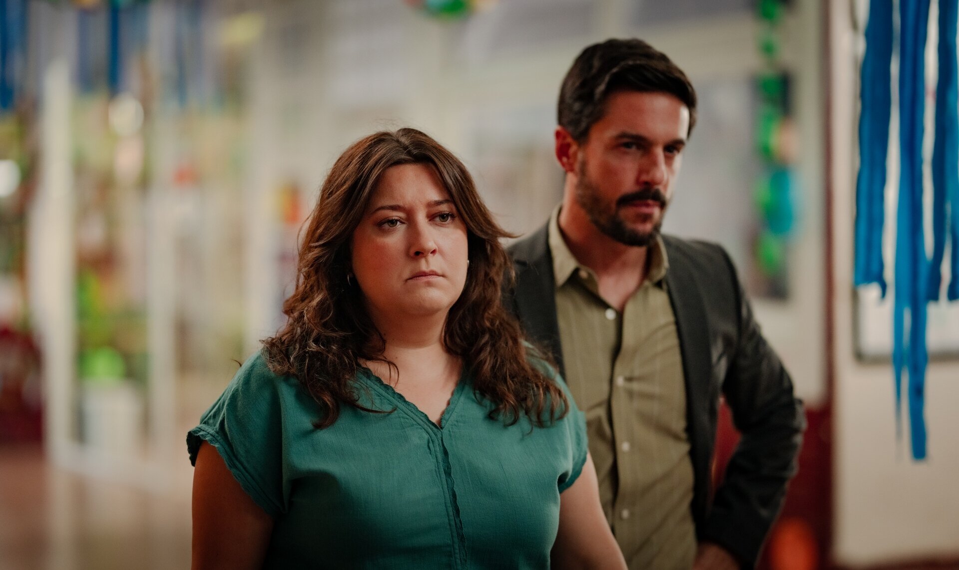 Mariona Terés y Alejo Sauras en 'Barrio Esperanza'