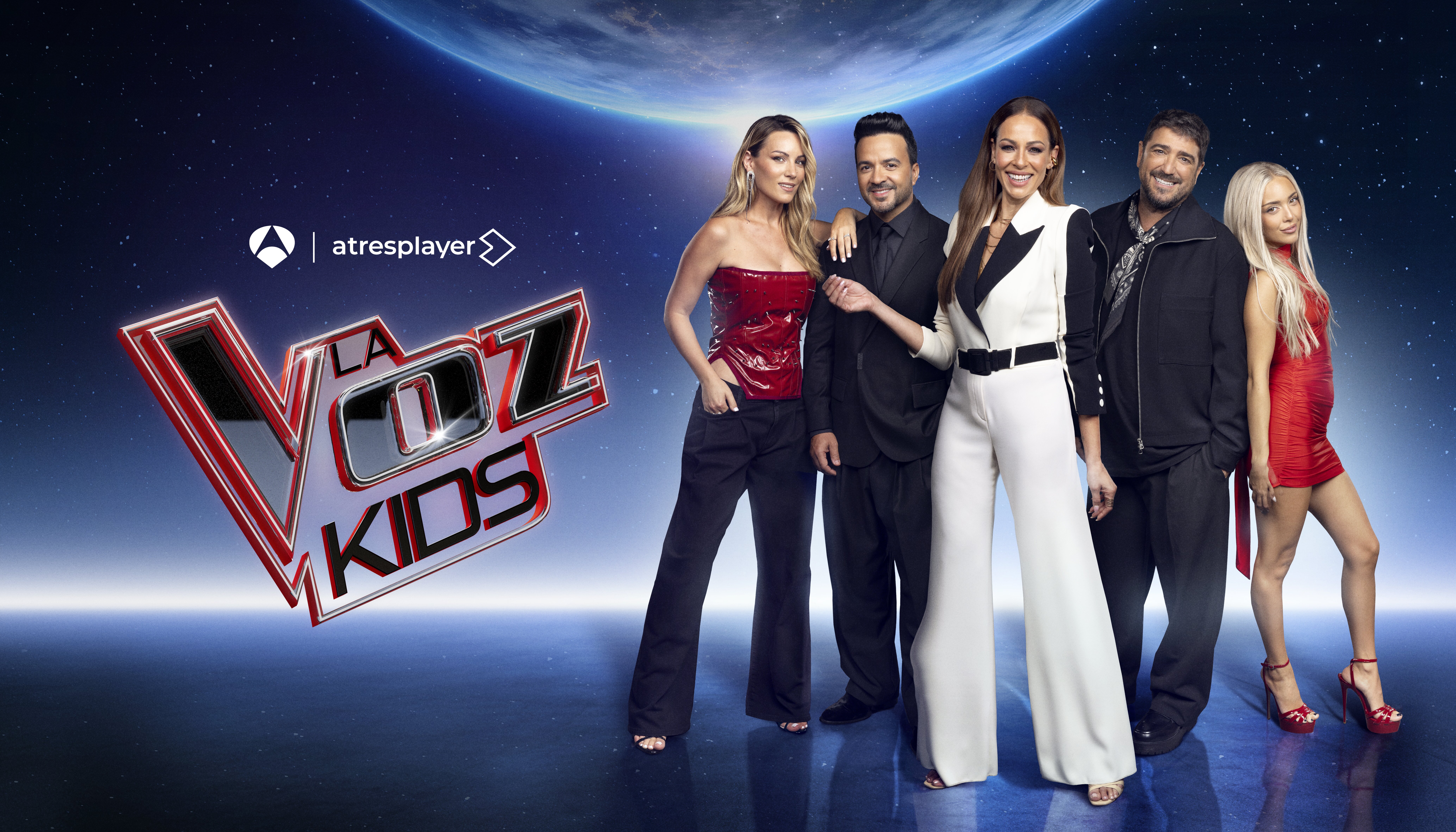 Edurne, Antonio Orozco, Luis Fonsi y Ana Mena, coaches de 'La Voz Kids 2026'