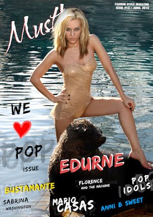 Edurne, portada de Must!