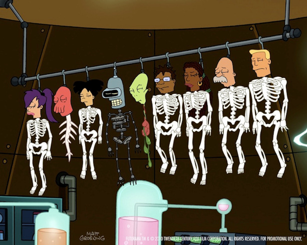 Primera imagen de 'Futurama 2010'