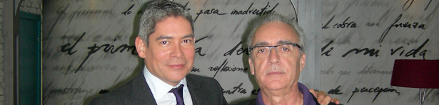 Juanjo Millás y Boris Izaguirre