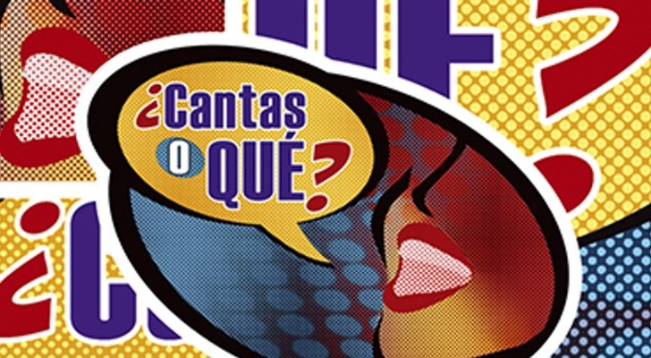 Logotipo de '¿Cantas o qué?'