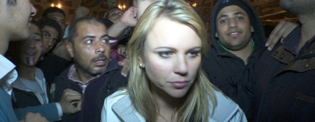  Lara Logan en Egipto
