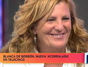 Blanca de Borbón, concursante de 'Acorralados'