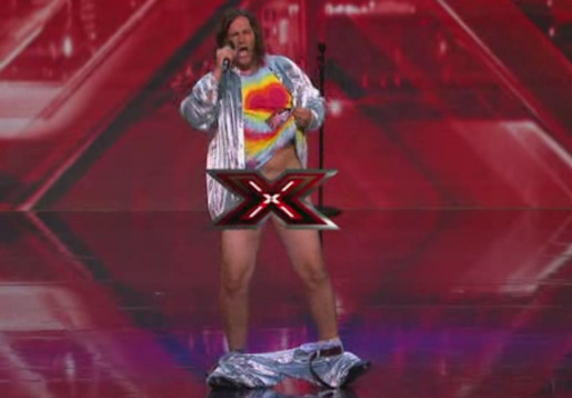 Geo Godey desnudo en &#39;The X Factor&#39;