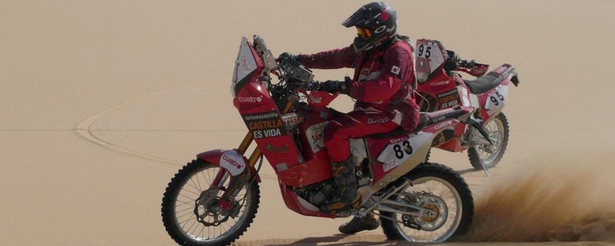 Calleja en el Dakar