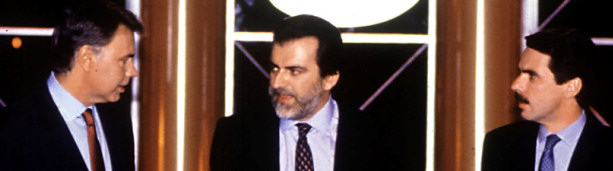 Luis Mariñas moderó el debate entre Felipe González y José María Aznar en 1993