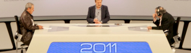 Ensayos del debate entre Rajoy y Rubalcaba 2011
