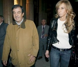 Francisco Álvarez Cascos y María Porto